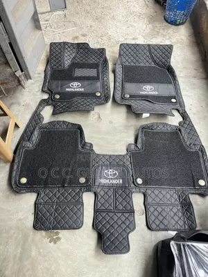 Double Layer Floor Matt 2in1 for Toyota Highlander 2012 Model