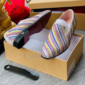 Christian Louboutin Designer Stone Shoe