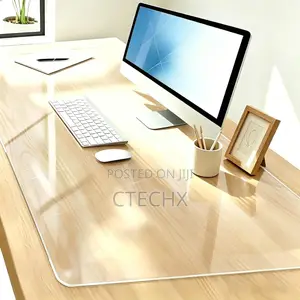 Clear Desk Mat, PVC Desk Protector, Anti-Scratch Table Pad,(2mm)