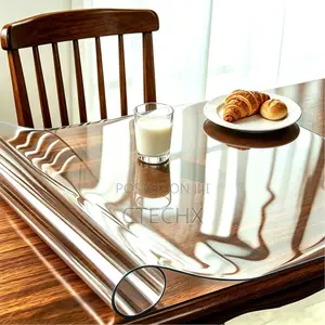 Clear Desk Mat, PVC Desk Protector, Anti-Scratch Table Pad,(2mm)