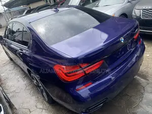 BMW 740 2018 Blue