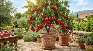 Pomegranates Seedlings
