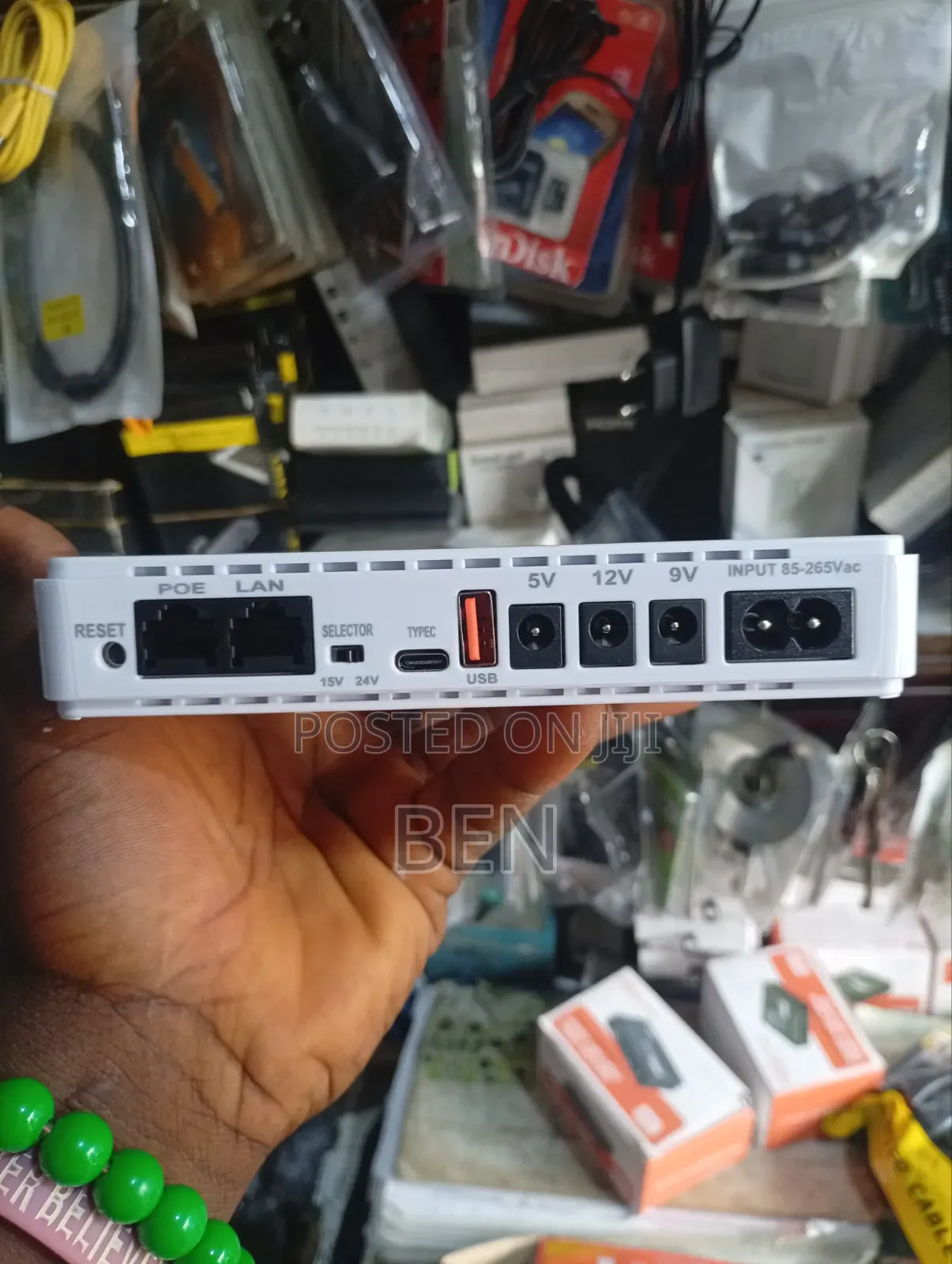 Generic 20000mah Poe -632e Mini DC Ups for Router and CCTV Camera