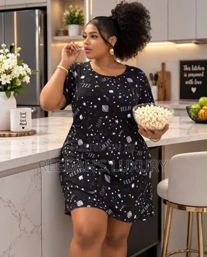 Playful Lounge Gown