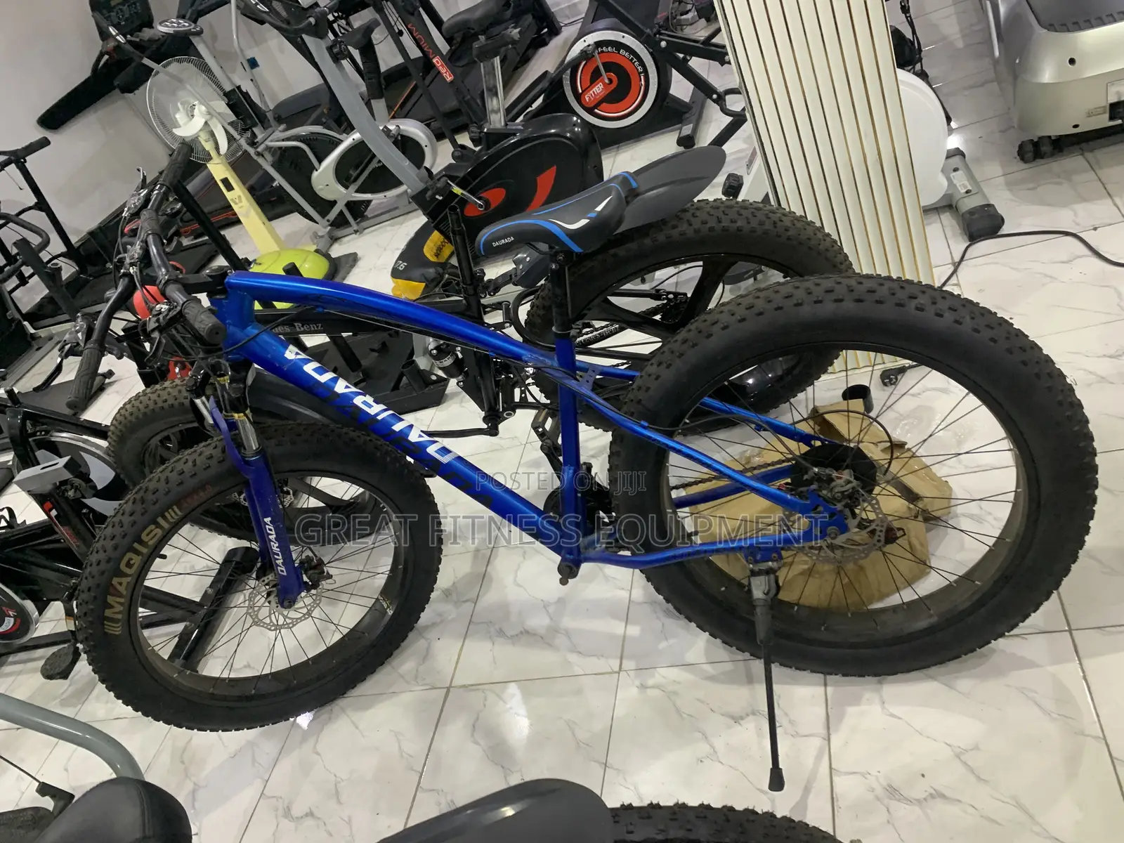 Big Tire Bicycle With Spoke Wheels