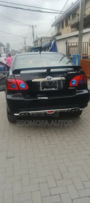 Toyota Corolla Sedan 2003 Black