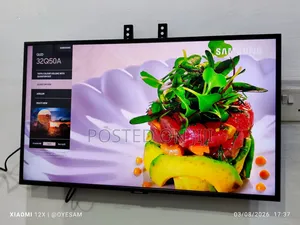 32" Inches Samsung Qled Sleek Smart TV