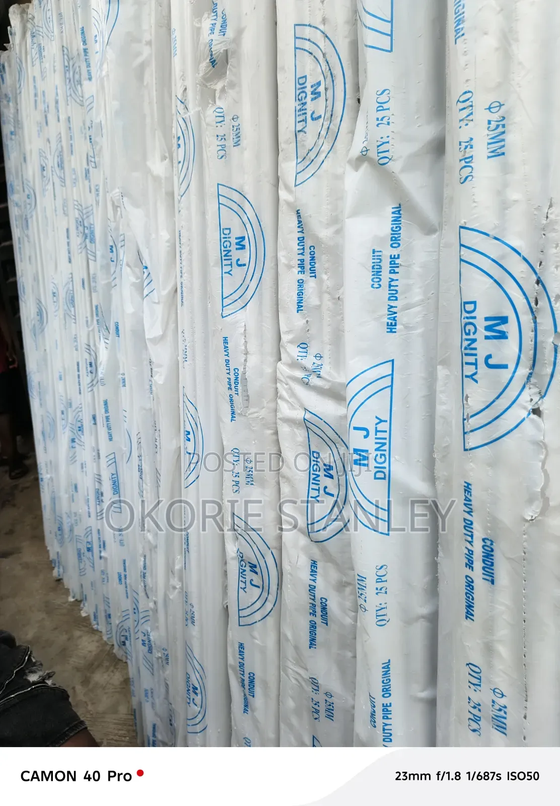 20mm Dignity Bendable Long Pipe