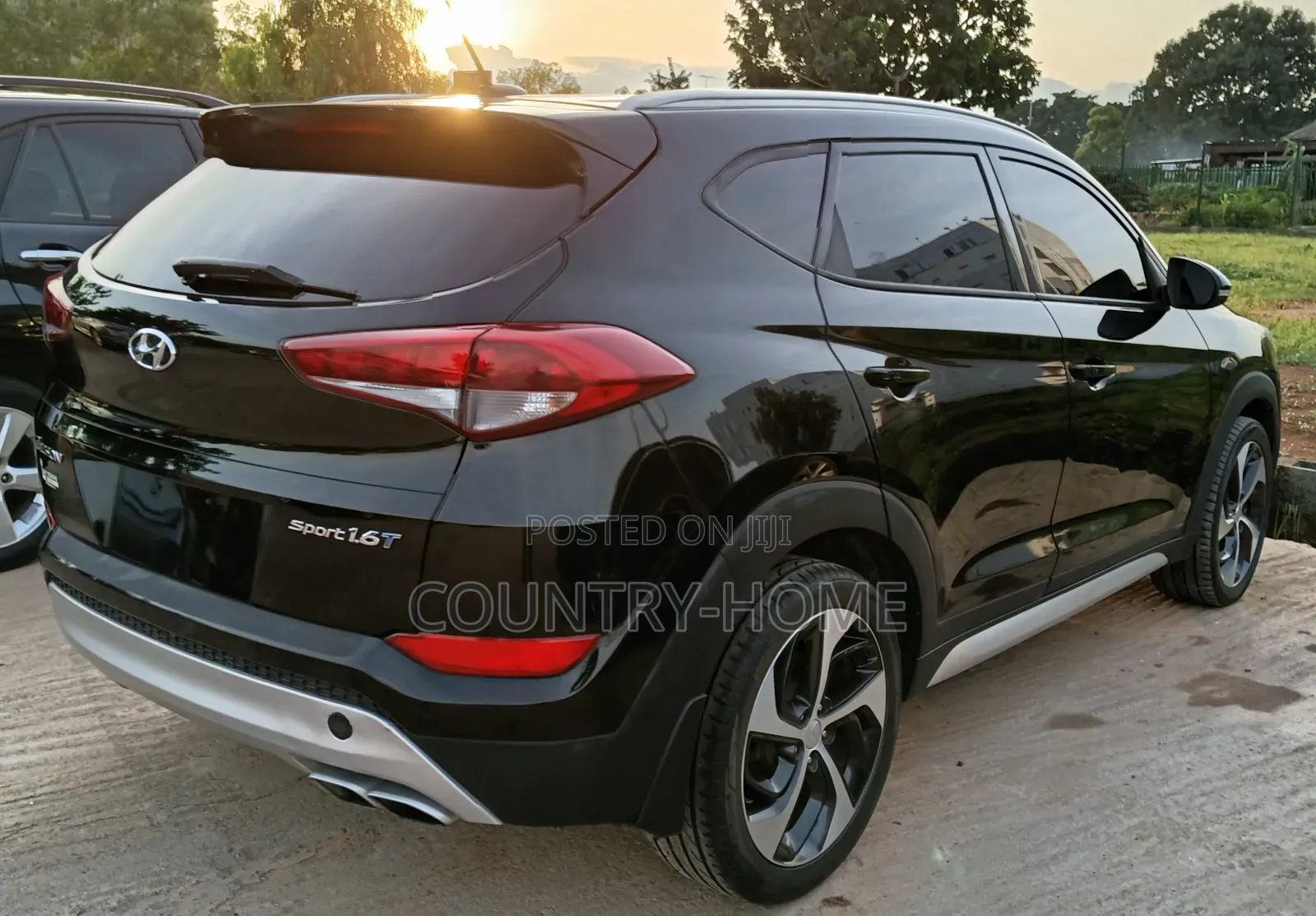Hyundai Tucson 2017 Matt Black
