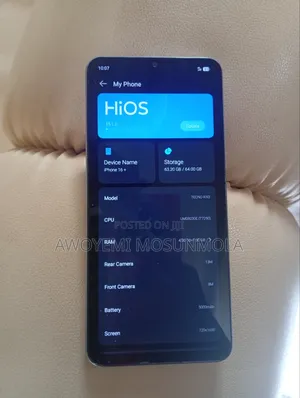 New Tecno Pop 20 64 GB Silver