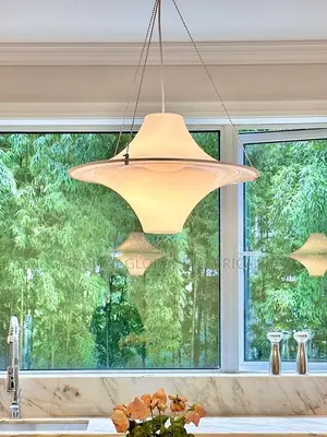 Nordic Minimalist Led Designer Acrylic Dropping Pendant Chandelier