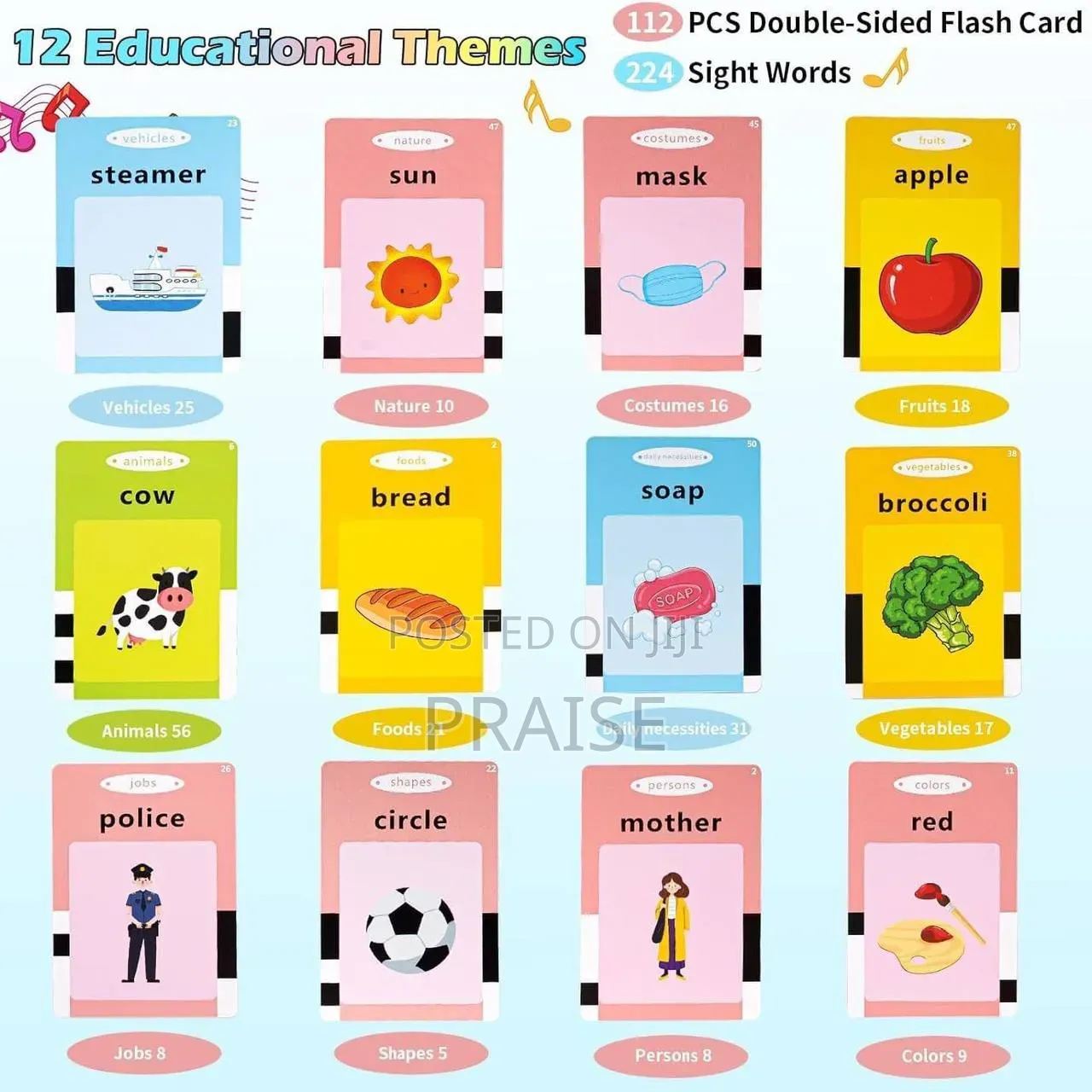 Educational Card Reader Flash Cards