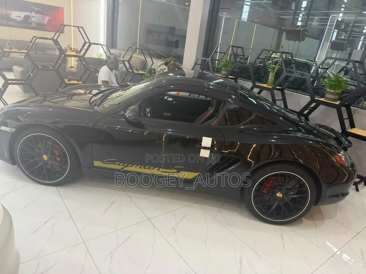 Porsche Cayman 2012 Black