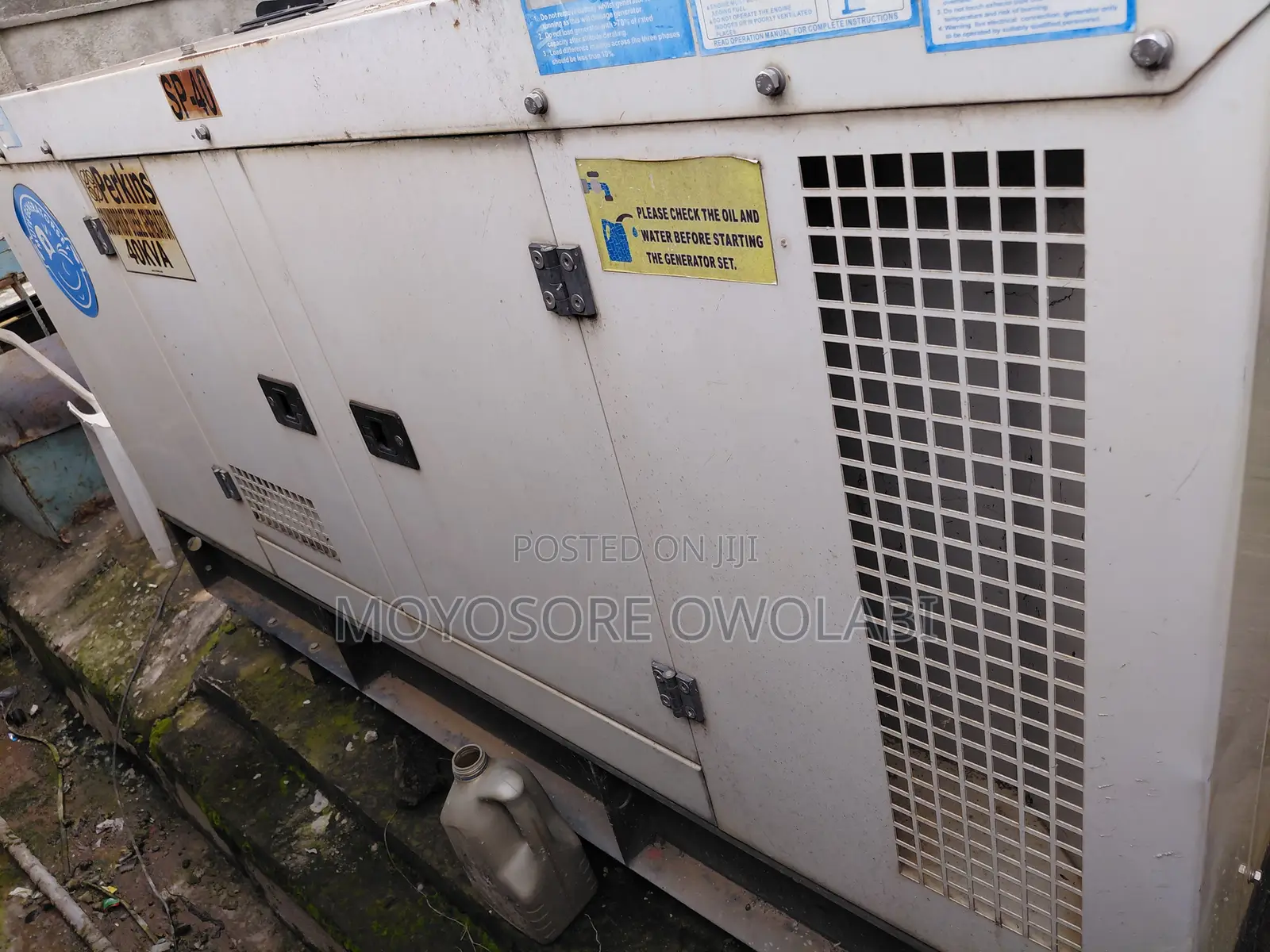 40KVA Perkins Generator