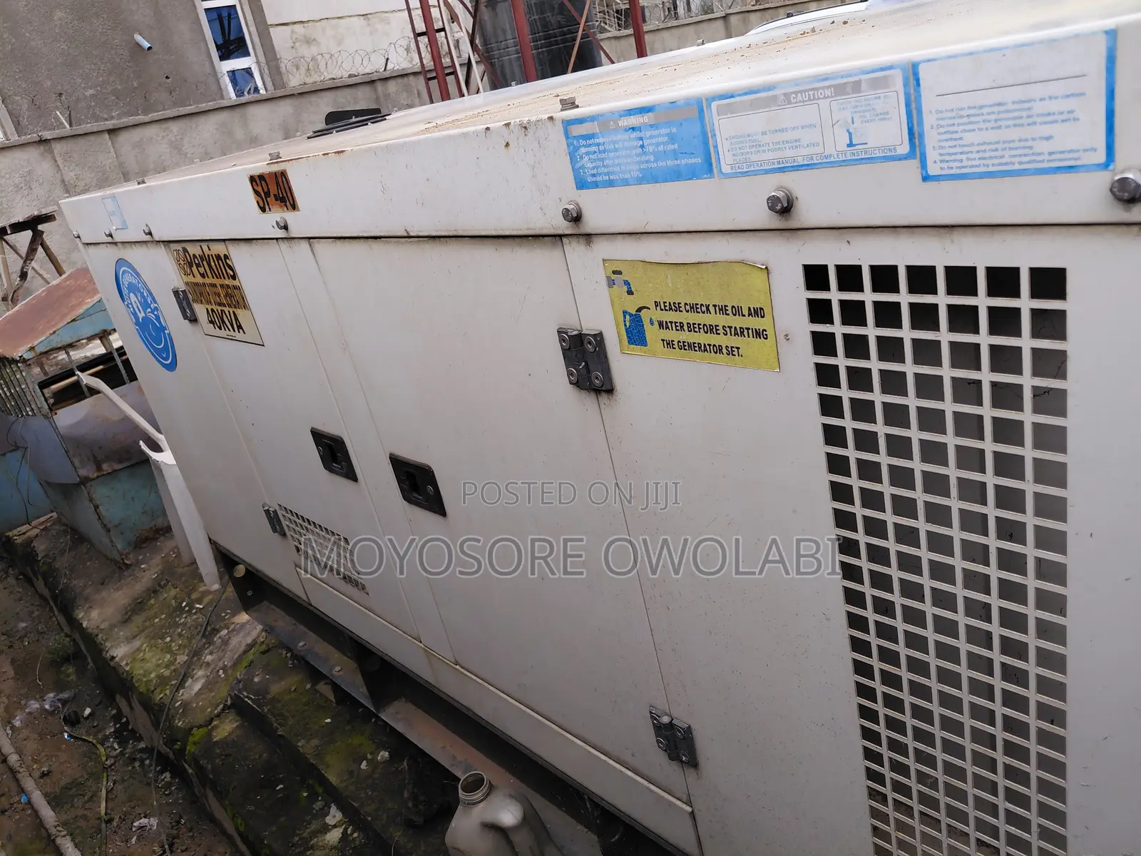 40KVA Perkins Generator