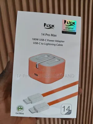 180W Apple Ultra Fast Charger + USB-C to Lightning Cable Set
