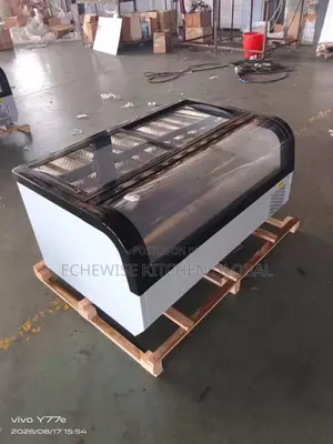 Ice Cream Display Freezer 8 Pan