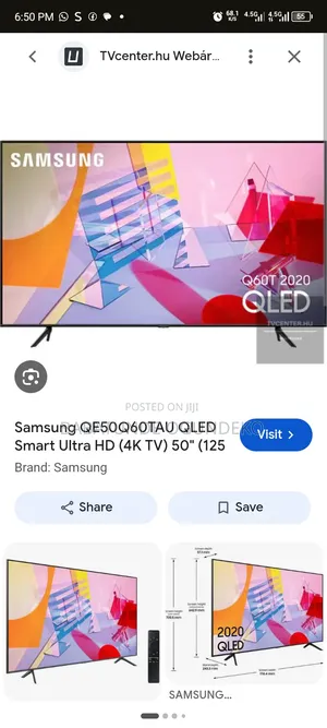 Samsung QLed Smart TV 50"