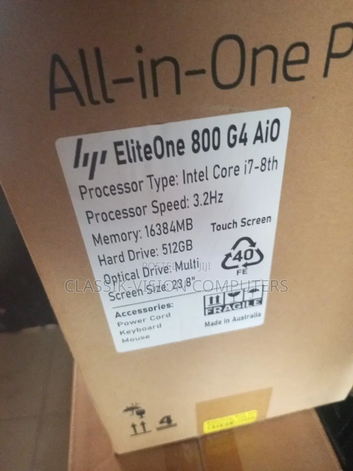 New Desktop Computer HP EliteOne 800 16GB Intel Core i5 SSD 512GB