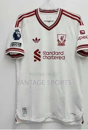 Liverpool FC 2026/27 White Away Jersey -PAYMENT ON DELIVERY
