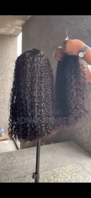 100 Human Hair 5 by 5 20 Inches Pixie Curl