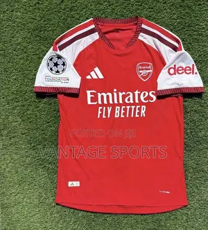 Arsenal Champions League Home Jersey 2026/27 | Fan Player Version