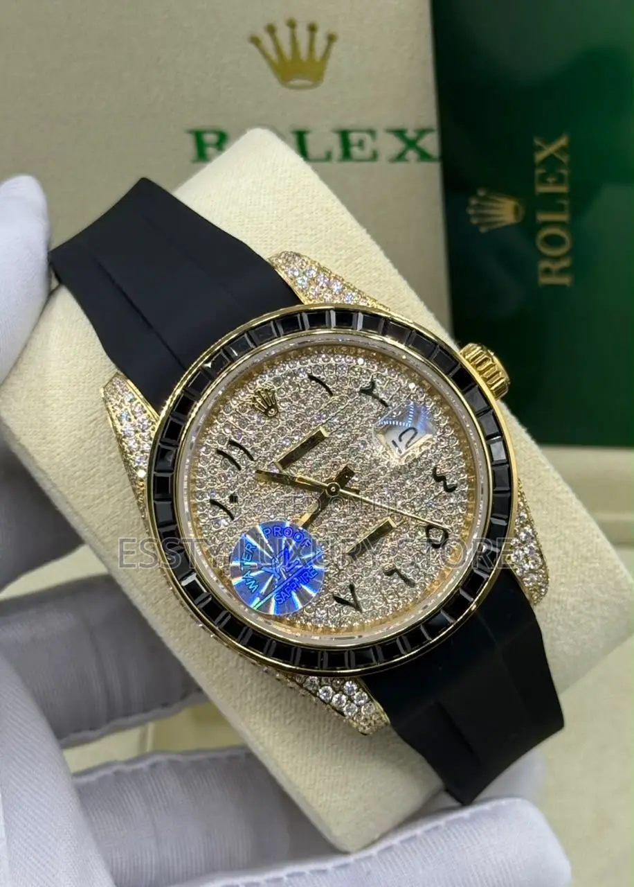 Original Quality Luxury Rolex Iced Automatic Engine Watch