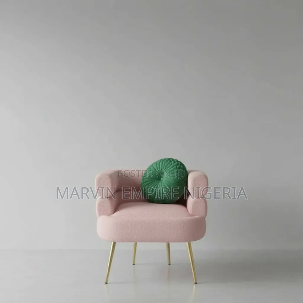 Accent Lounge Chair Pink