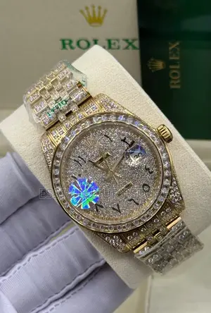 Rolex Cosmograph Daytona Rainbow / Custom Diamond-Set Daytona-Styl