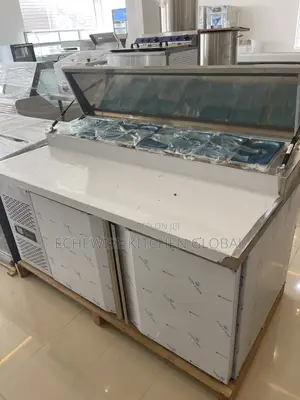 Salad With Under Bar Counter Freezer