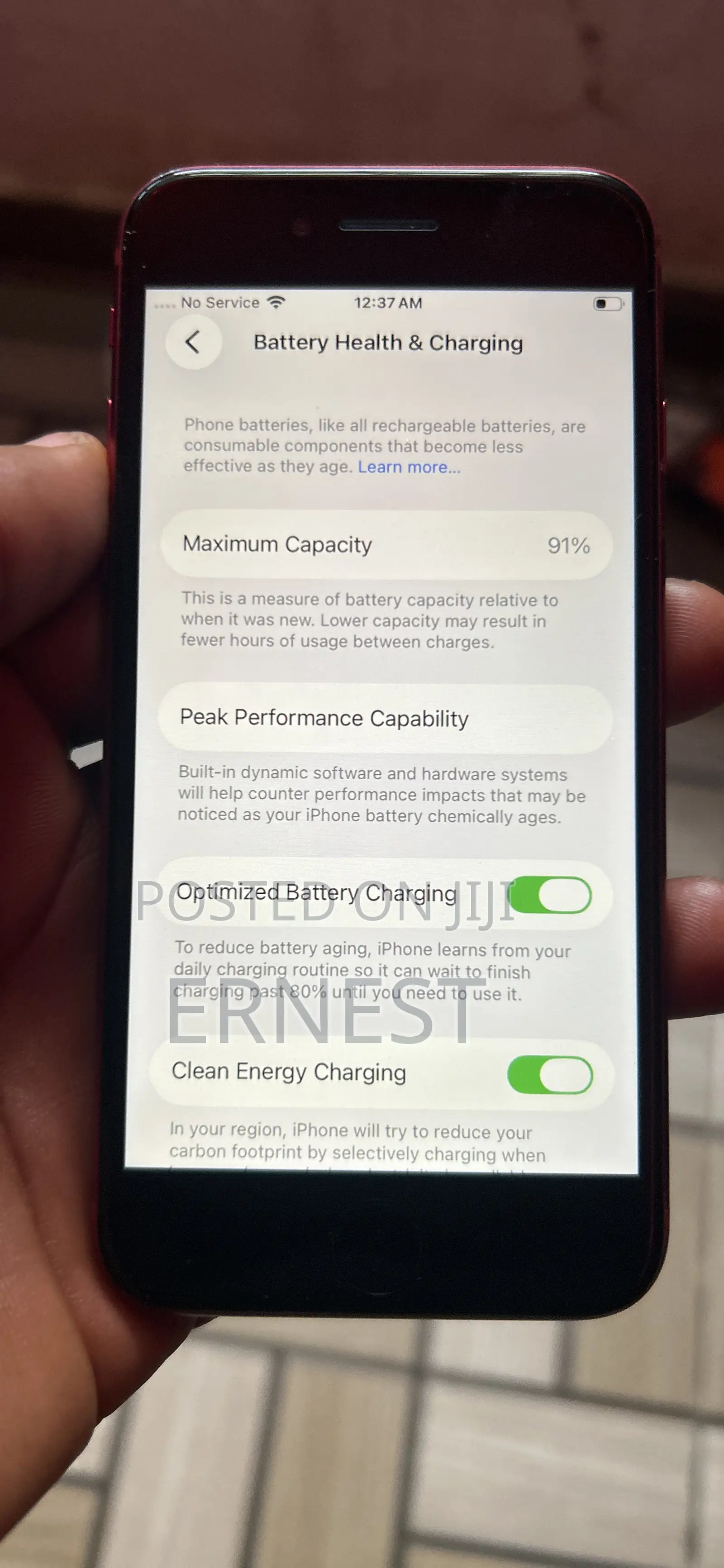 Apple iPhone SE (2022) 64 GB Red