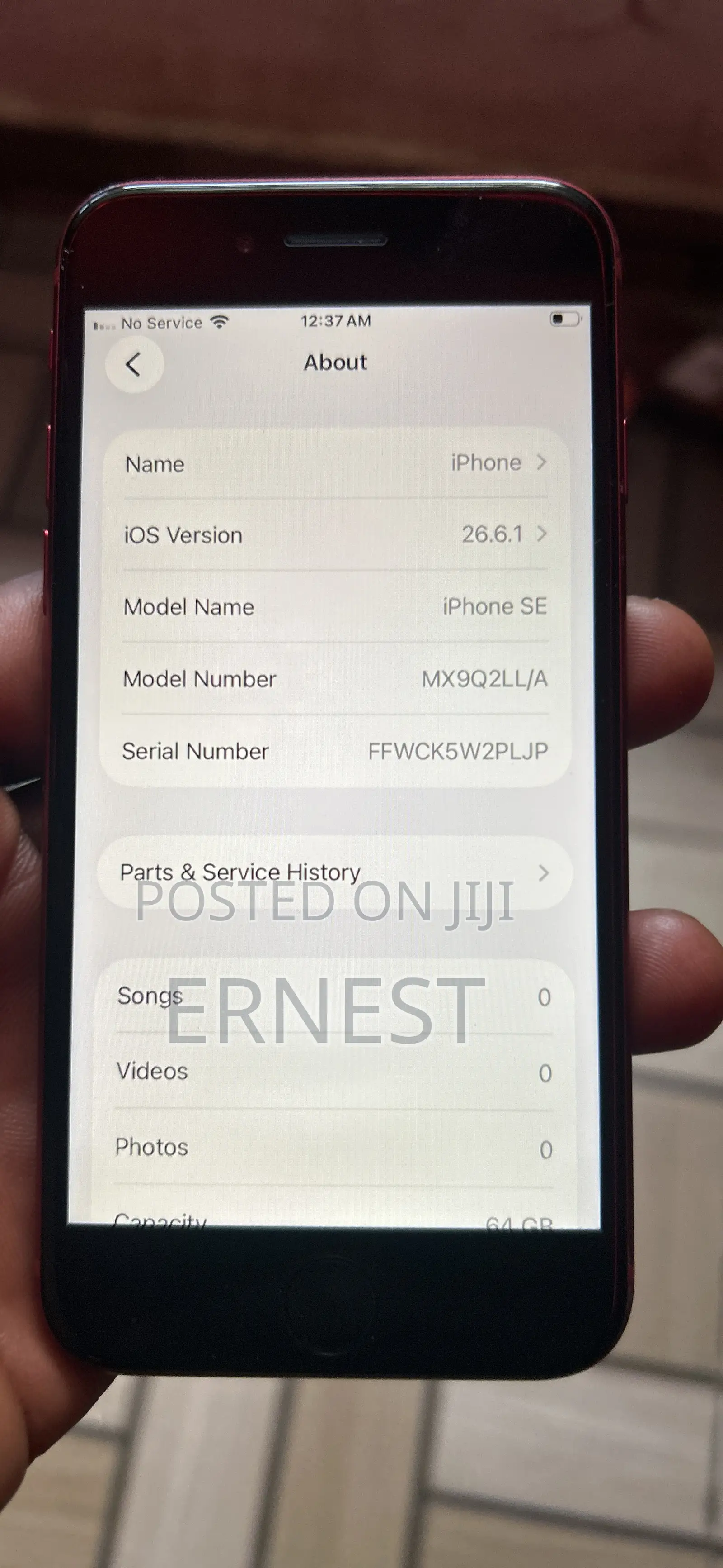 Apple iPhone SE (2022) 64 GB Red