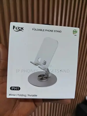 Flick Foldable Phone Stand - 360° Rotating Metal