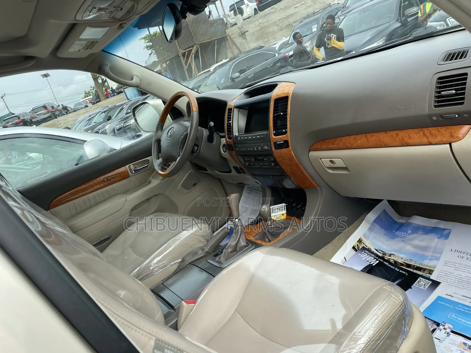 Lexus GX 2007 Gold