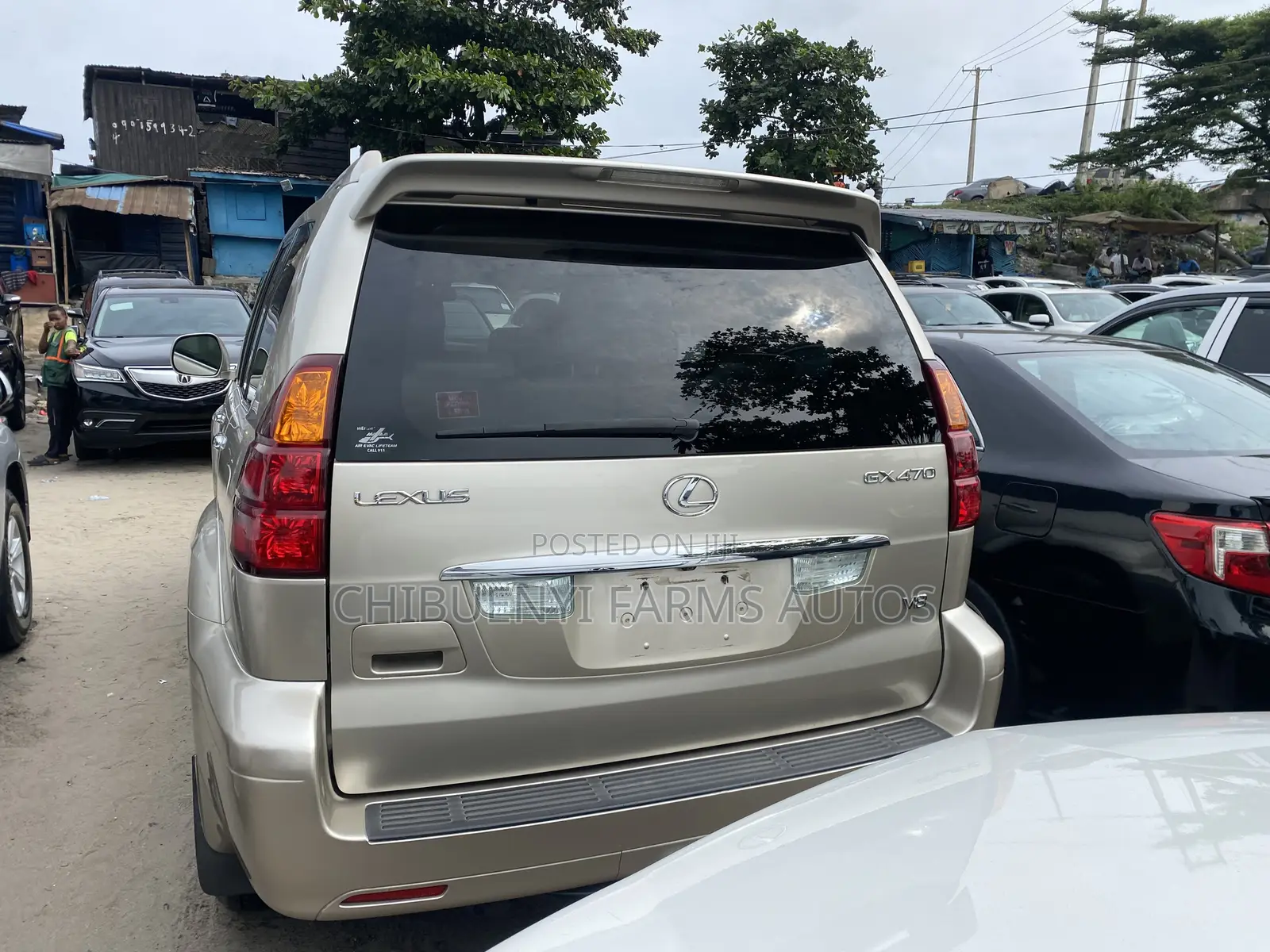 Lexus GX 2007 Gold