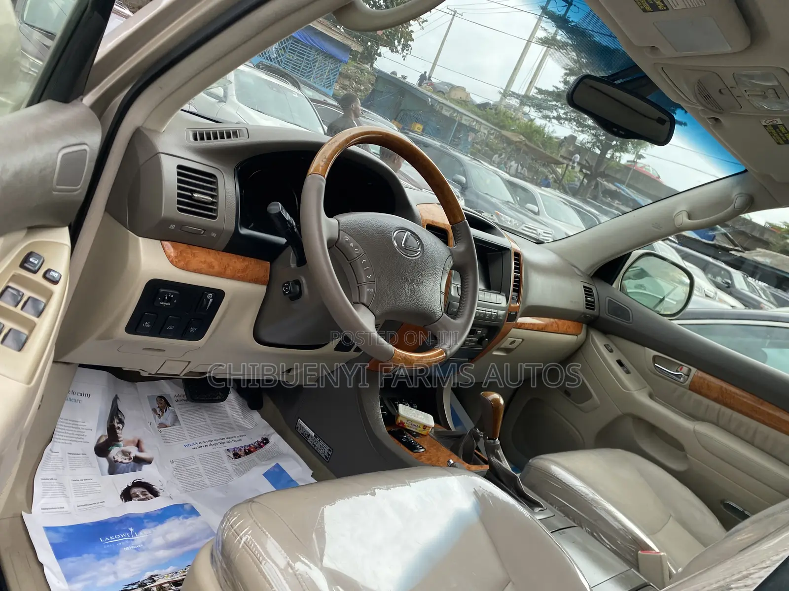 Lexus GX 2007 Gold