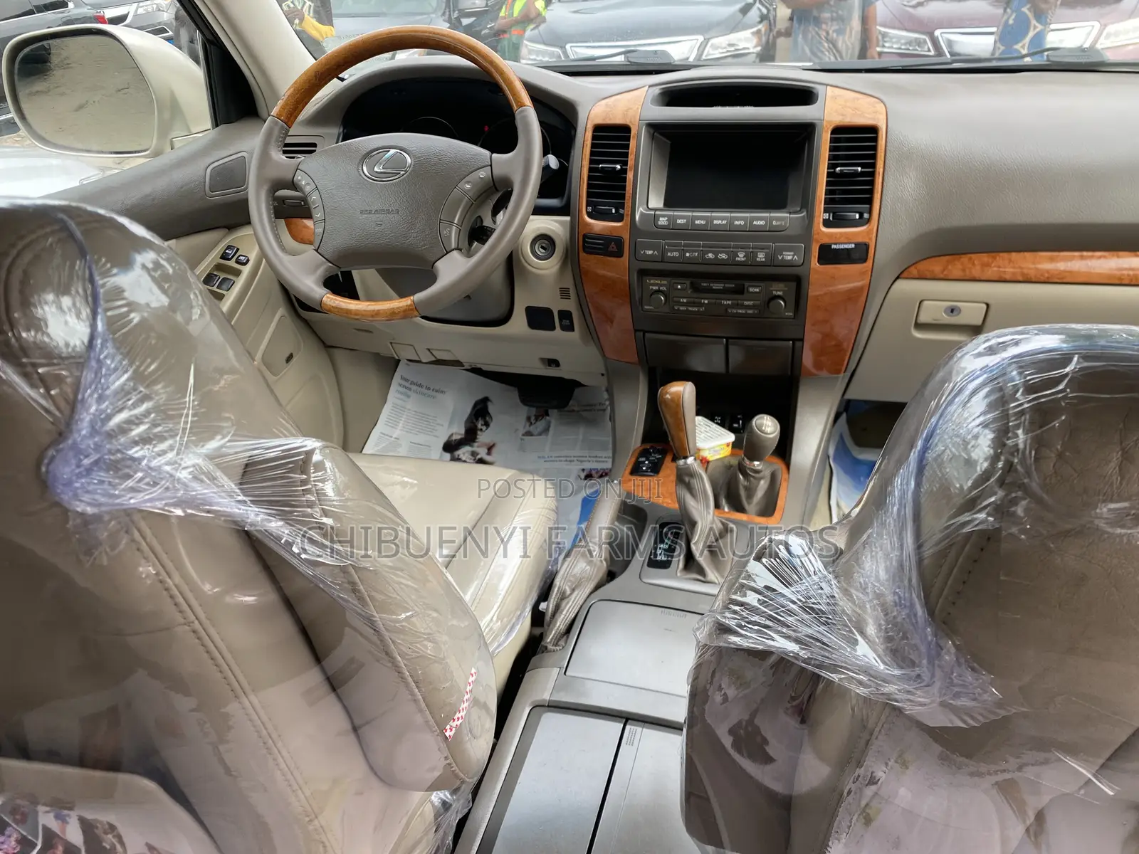 Lexus GX 2007 Gold