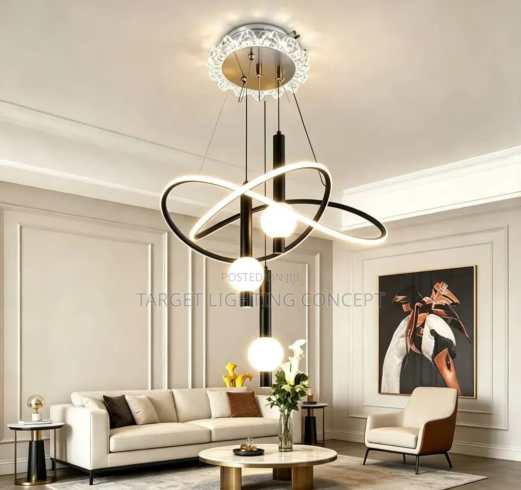 Microphone Chandelier