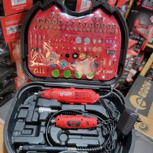 EDON ED-JIS-6085 Mini Die Grinder / Rotary Tool Kit – 160W, 180pcs