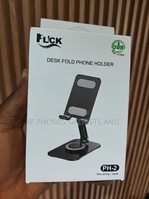 Foldable Phone Desk Holder -Strong Stable 360° Stand