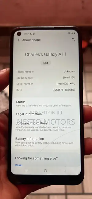 Samsung Galaxy A11 32 GB Gray