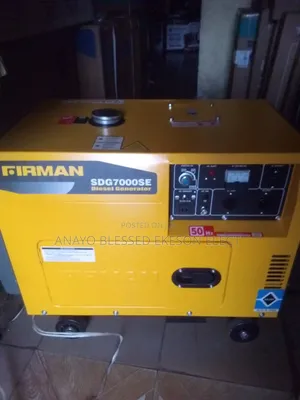 Firman Diesel Generator Spg7000se 5.5kva