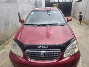 Toyota Corolla 2005 Red
