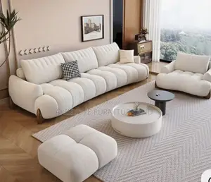 Lao 4/1/ Pouf and Center Table