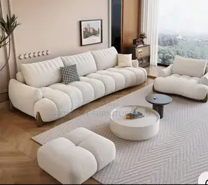 Lao 4/1/ Pouf and Center Table