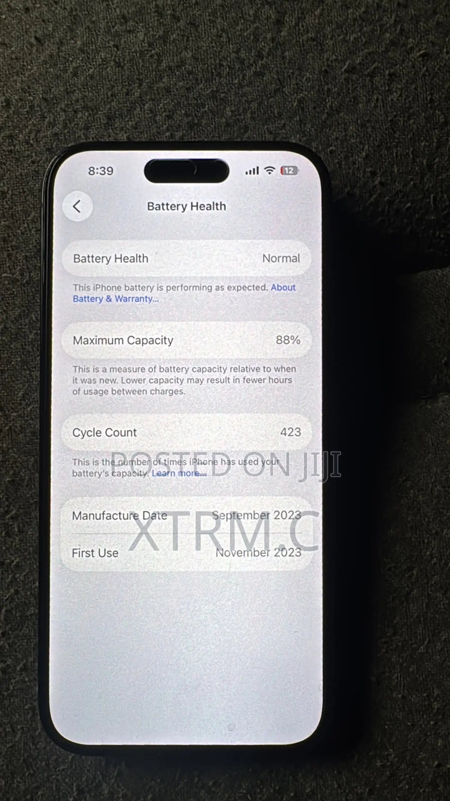 Apple iPhone 15 Pro 128 GB Blue