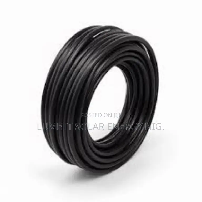 Galaxy 4mm 2Core Solar PV DC Cable 100 Metre Black Roll
