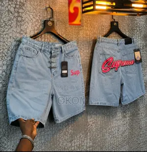 Supreme Denim Shorts – Premium Quality