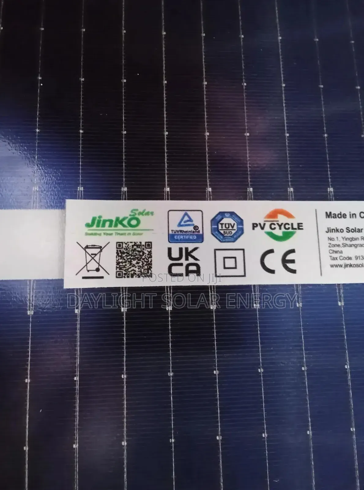 Jinko Solar 650w Panel