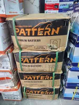 Pattern 2.5kwh 24v Lithium Battery 100ah
